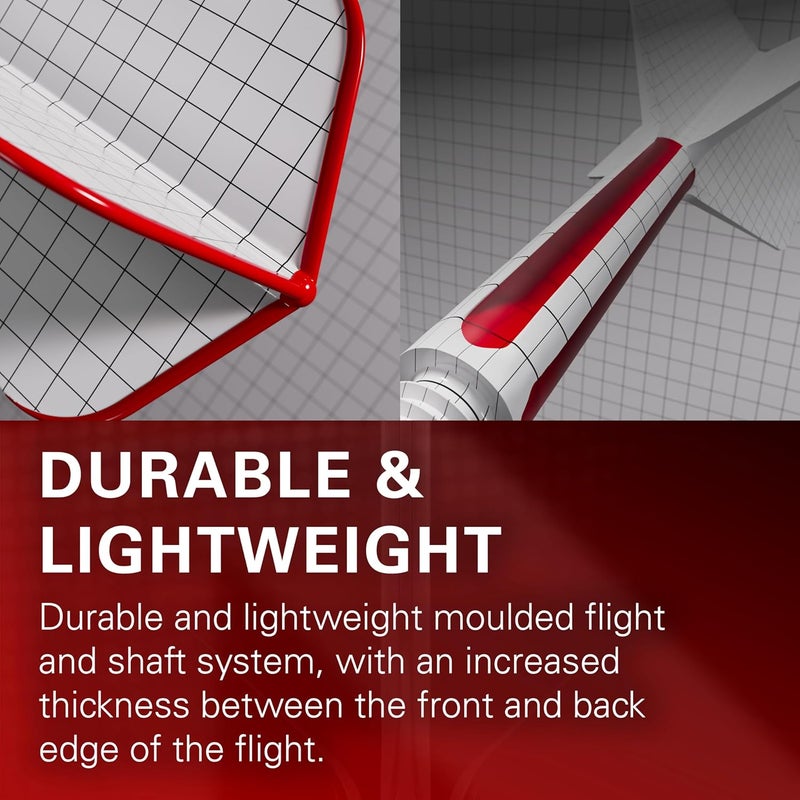 Target Darts رحلات وأعمدة كيه-فليكس المتكاملة، حزمة كيه فليكس 9، حزمة متعددة - كيه فليكس 3 ألوان | أسود، أبيض، شفاف، أحمر، أخضر، أزرق، وردي، برتقالي، أصفر | قصير، متوسط، طويل - Image 5